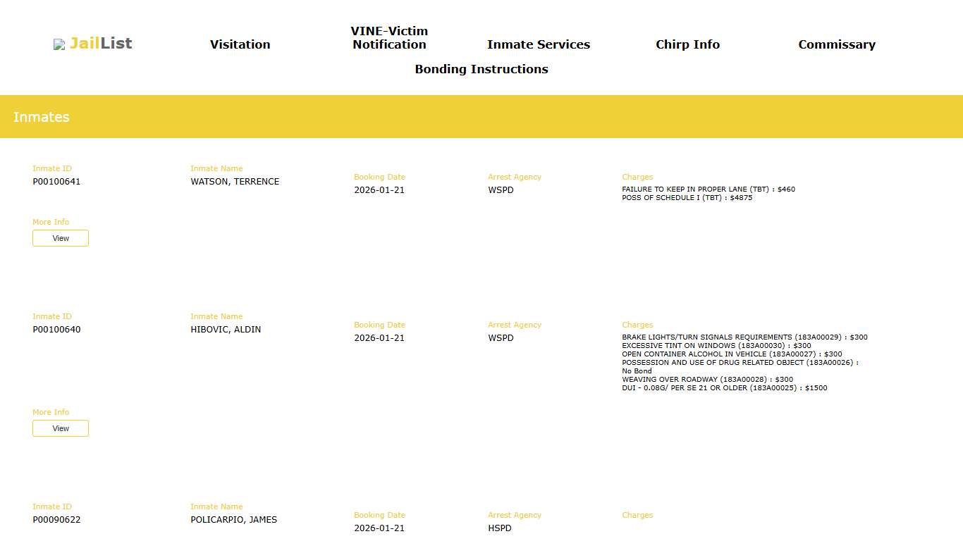 Cherokee County | Inmate Search
